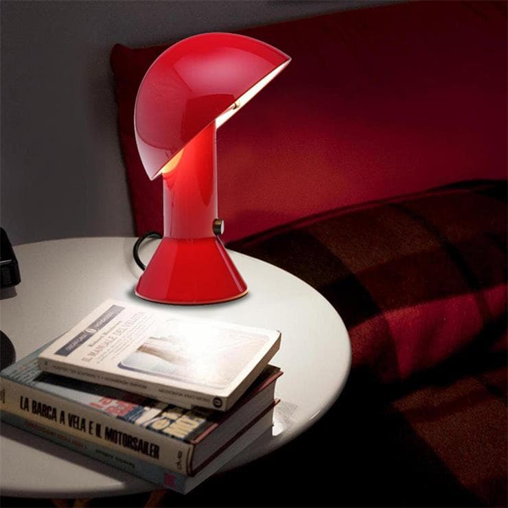 Lampa stojąca Wys.28cm ELMETTO rouge rubinowy