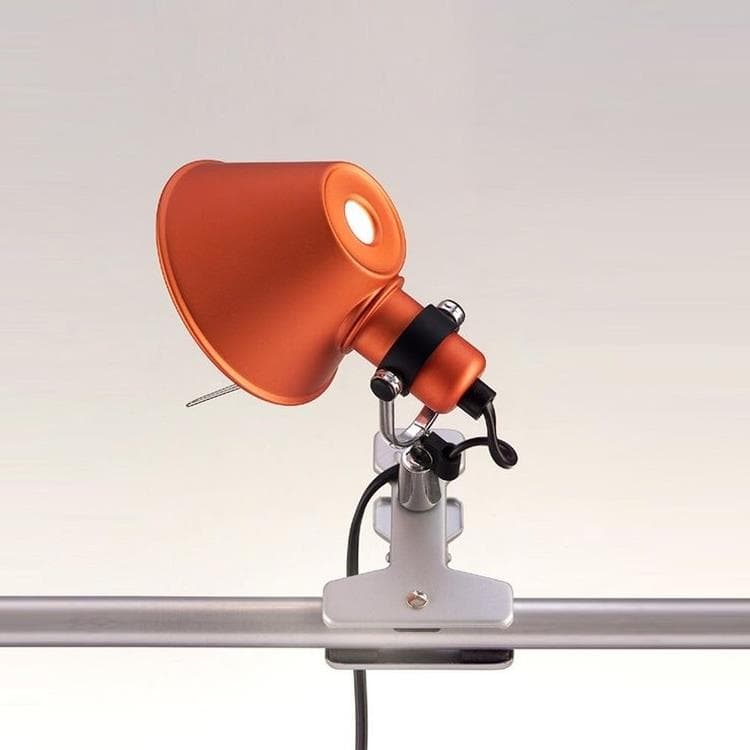  Lampa z zaciskiem Micro Wys.20cm TOLOMEO MICRO rouge