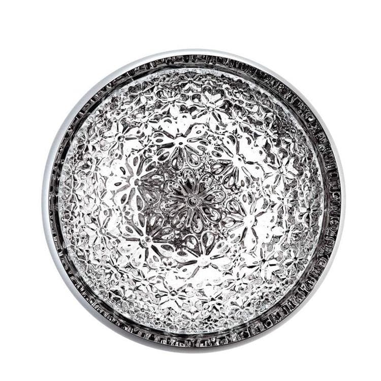 Wisiorek z kryształu/metalu Ø36cm VALENTINE Zloty