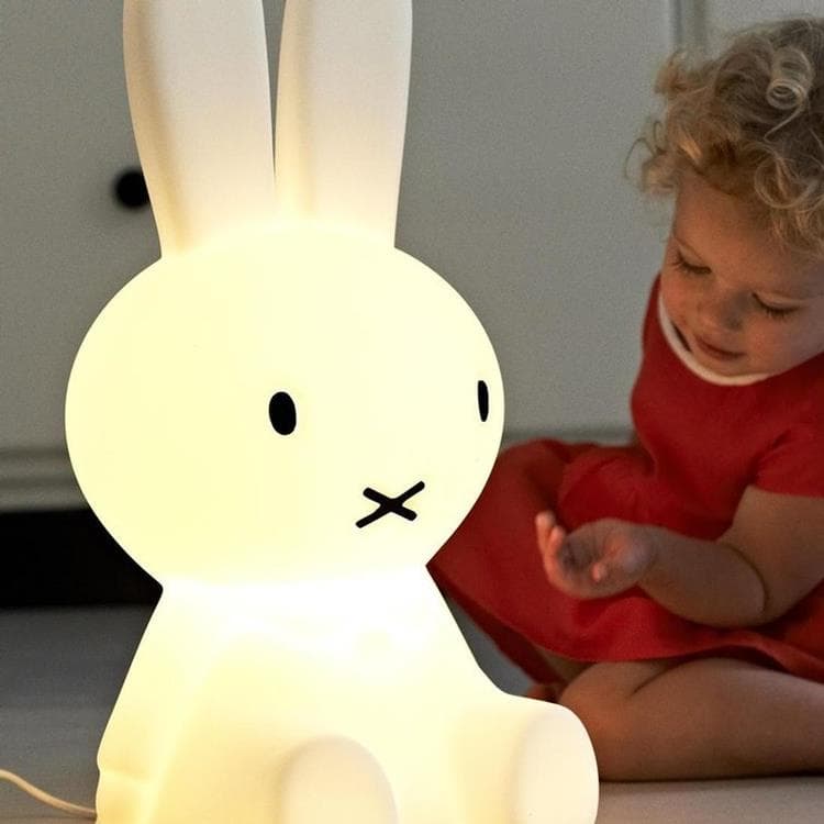 Lampa stojąca LED Królik Wys.50cm MIFFY Bialy