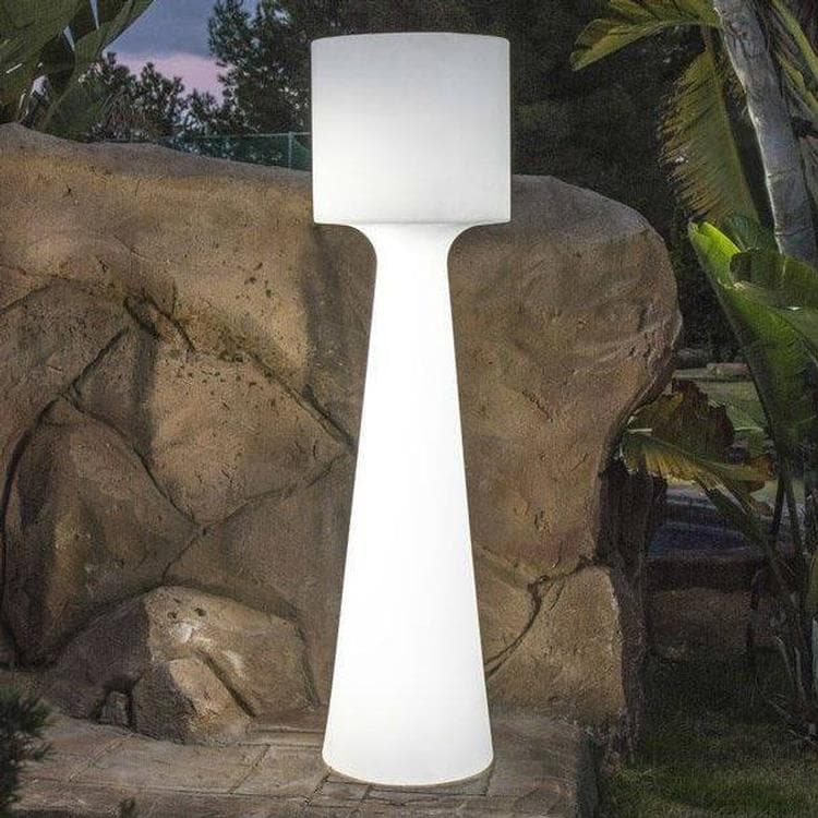 Lampa podłogowa zewnętrzna Wys.140cm GRACE Bialy