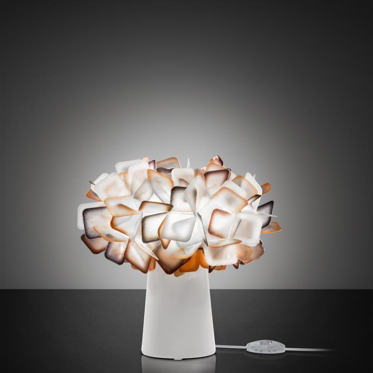 Lampa stołowa Cristalflex® wys25cm CLIZIA Pomaranczowy