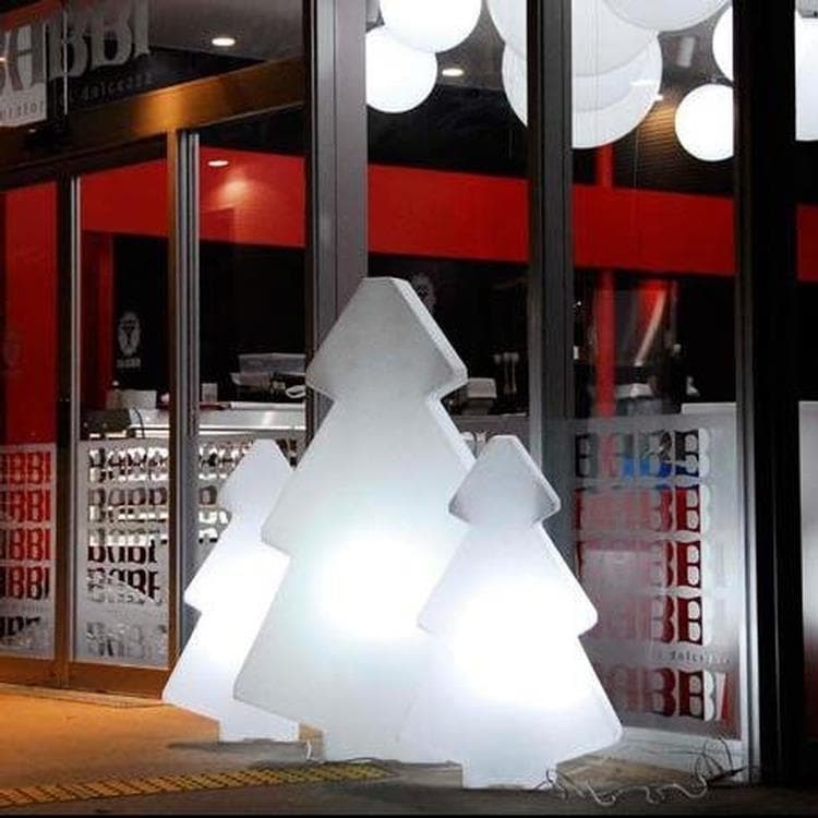 Choinka świecąca zewnętrzna Wys.150cm LIGHTREE Bialy