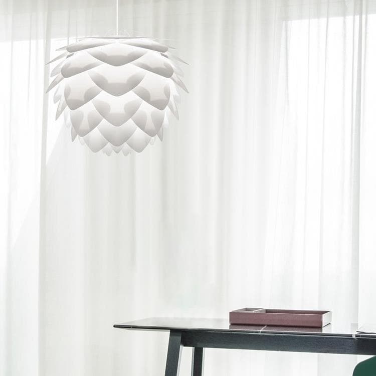 Lampa wiszaca Ø45cm + Kabel Bialy 2,1m SILVIA Bialy