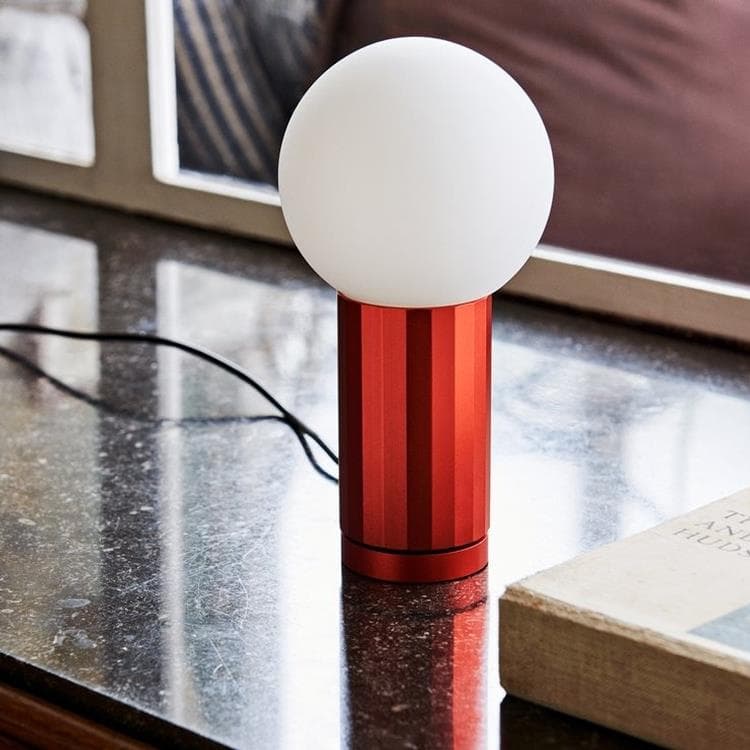  TURN ON - Lampe à poser LED H19,5cm anodowany pomaranczowy