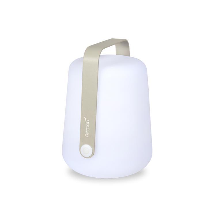 Outdoor LED Nomadic Lamp H25cm BALAD glina szara