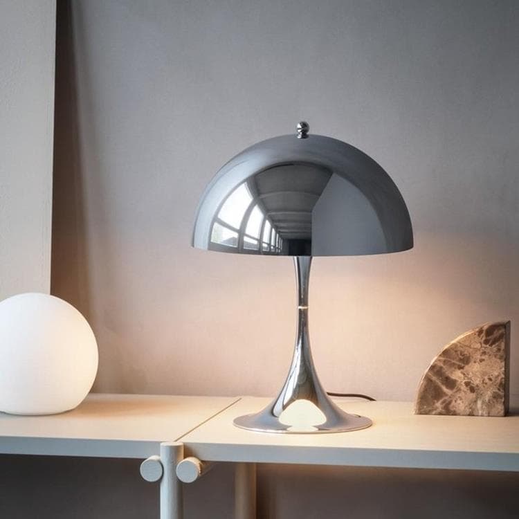 Lampa stołowa LED Metal ze ściemniaczem Wys.33,5cm PANTHELLA MINI Chrom