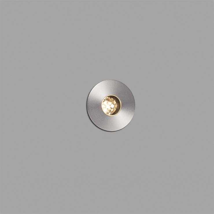 Zewnętrzny reflektor wpuszczany Metal Ø3.5cm GRUND LED Zewnętrzny reflektor wpuszczany Metal Ø3,5cm Szary