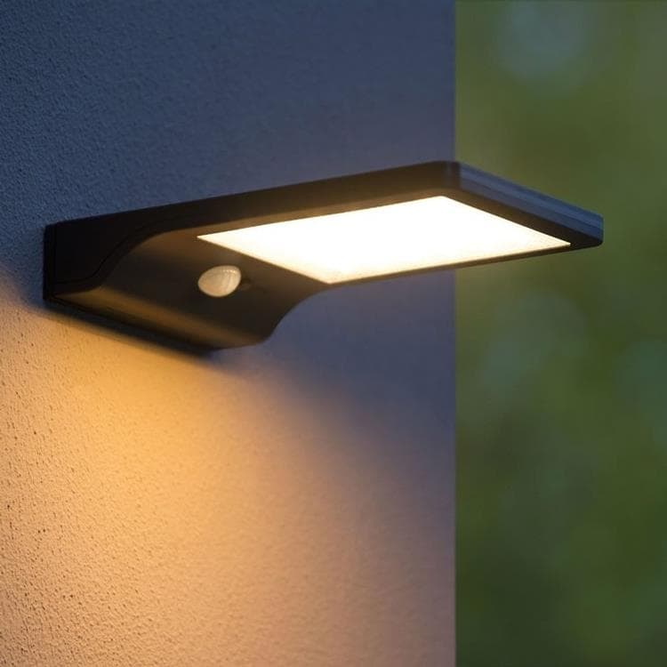 Solar lampa zewnętrzna LED L19cm BASIC Czarny