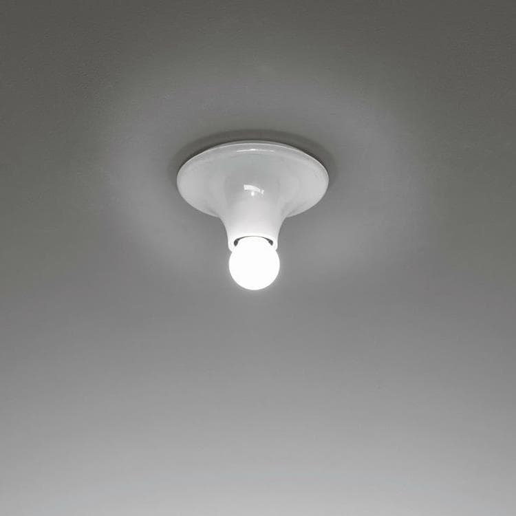 Polycarbonate lampa ścienna lub sufitowa Ø14cm TETI Przezroczysty