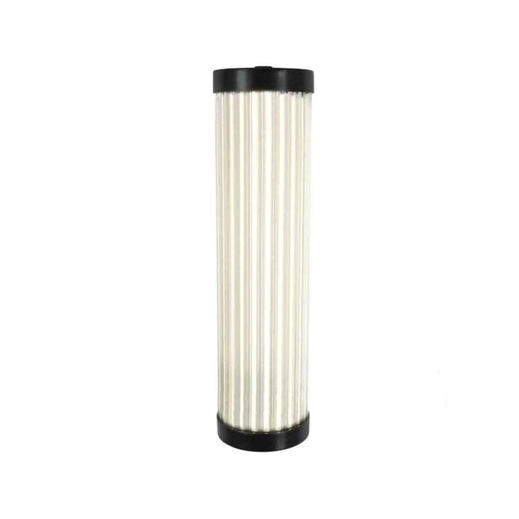 Lampa łazienkowa LED szkło/metal H27.5cm PILLAR Postarzany mosiadz