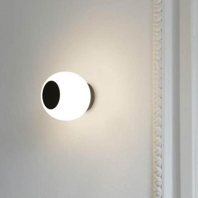 Lampa łazienkowa LED ścienna lub sufitowa Ø13cm MOY LED brazowy