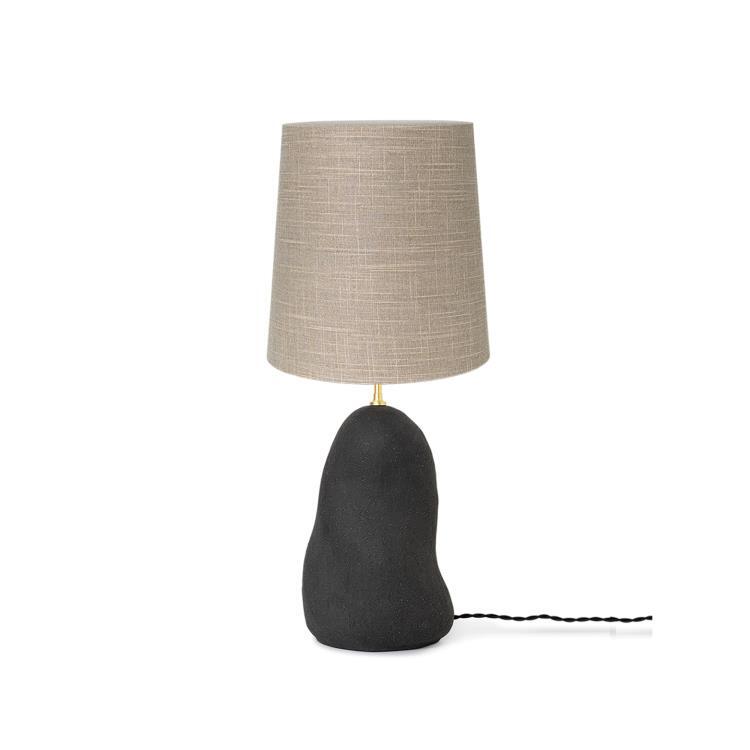 Lampa stołowa ze ściemniaczem Ceramic/Textile H58.5cm HEBE 
