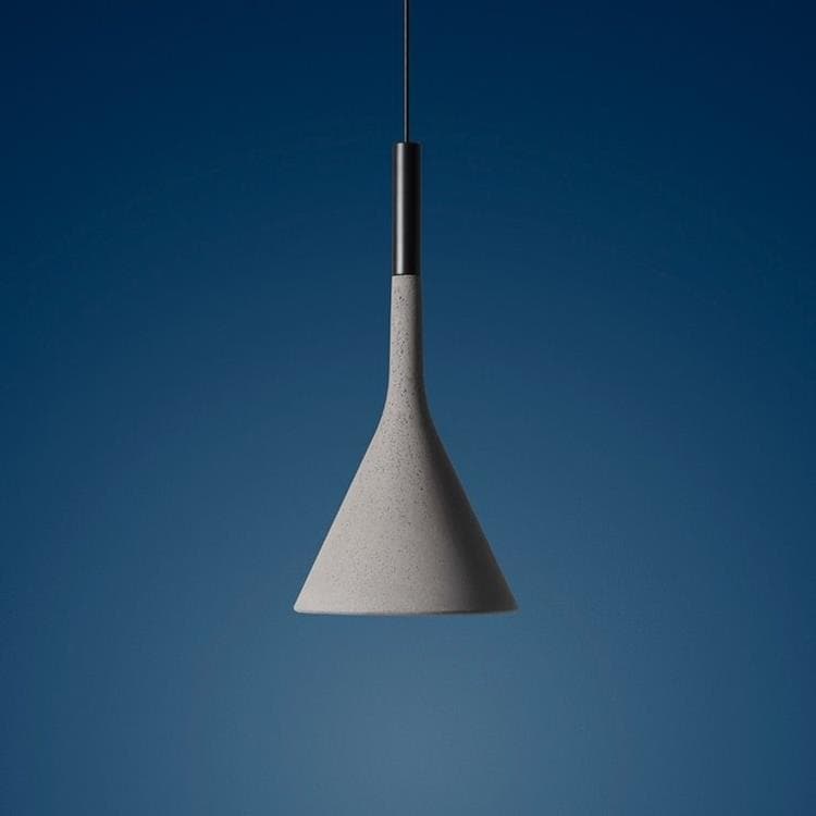 Zewnętrzna lampa ściemniana LED Ø16.5cm APLOMB OUTDOOR Szary