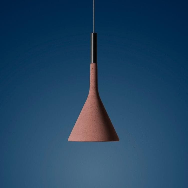 Zewnętrzna lampa ściemniana LED Ø16.5cm APLOMB OUTDOOR rouge