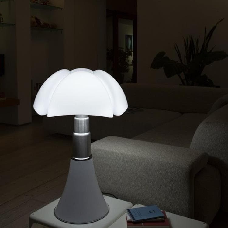 Lampa LED bluetooth noga teleskopowa Wys.66-86cm PIPISTRELLO Bialy