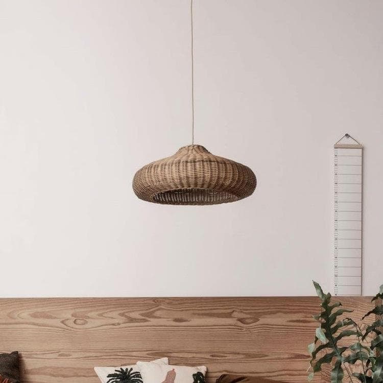 Lampa wisząca Rattan Ø49.5cm BRAIDED naturalny