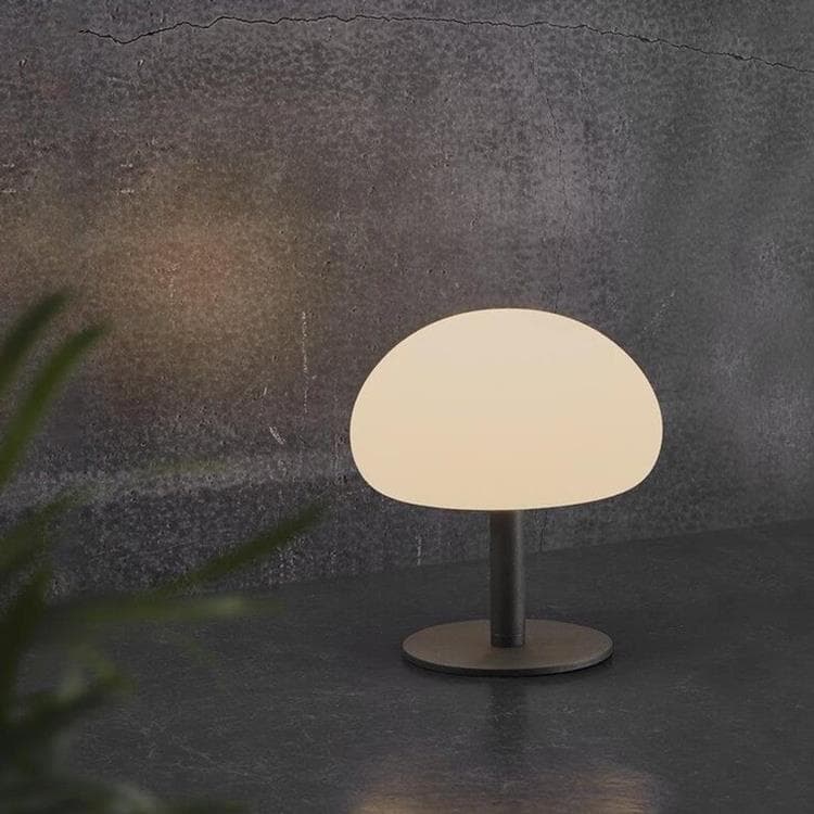 Lampa stołowa zewnętrzna Metal Ø20cm SPONGE Czarny