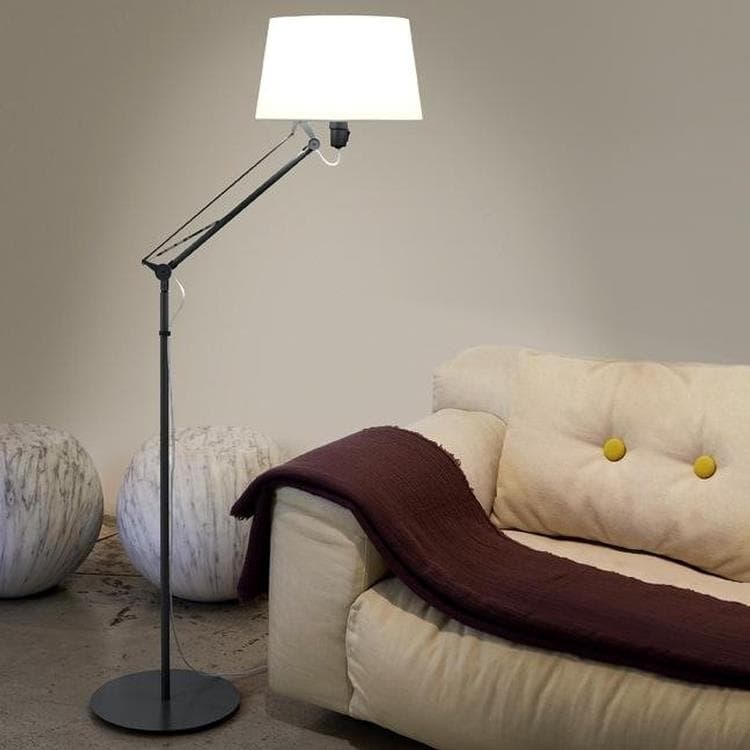 Lampa do czytania Wys.155cm LEKTOR Szary