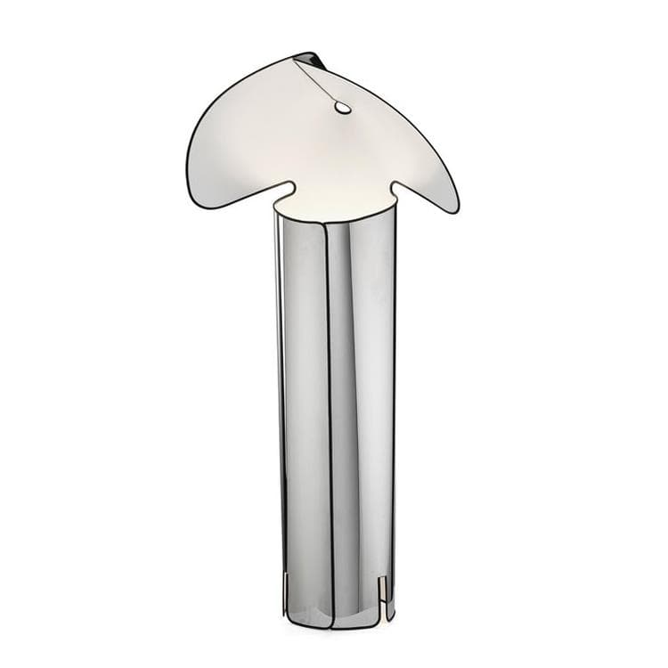 Lampa stołowa ze ściemniaczem Aluminium Wys.145cm CHIARA aluminium