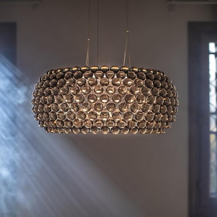 Lampa wisząca LED Tunable White Ø70cm CABOCHE PLUS Przezroczysty