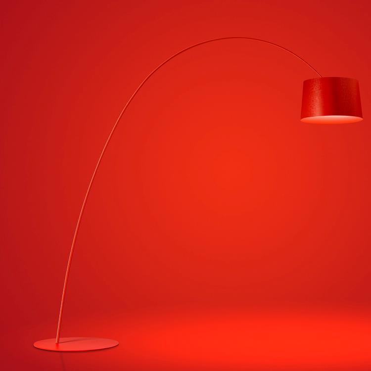Lampa podłogowa LED ze ściemniaczem Wys.232cm TWIGGY ELLE rouge