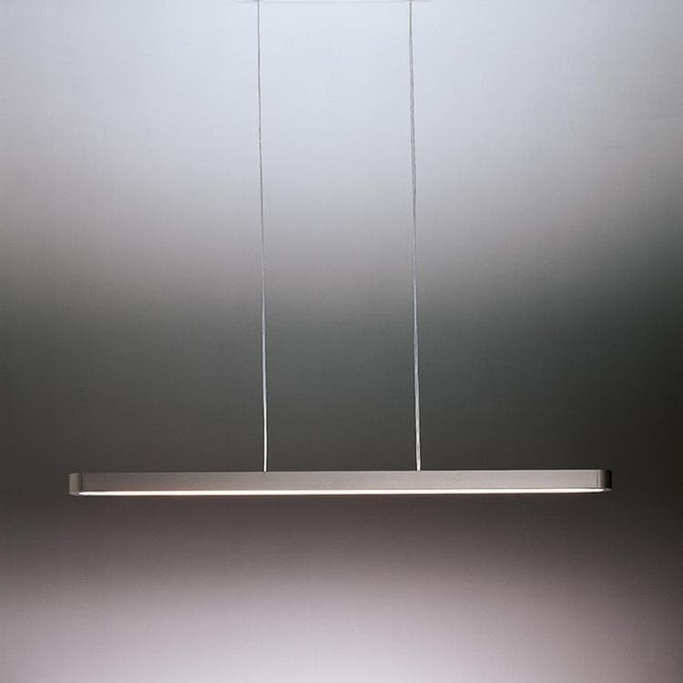 Lampa wisząca LED ściemnialna z Aluminium Dł.120cm TALO Srebrny