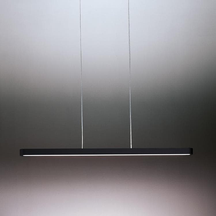 Lampa wisząca LED ściemnialna z Aluminium Dł.120cm TALO Czarny