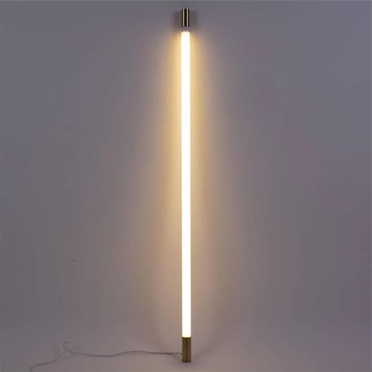 LED Neon złota końcówka Dł.127cm LINEA Bialy