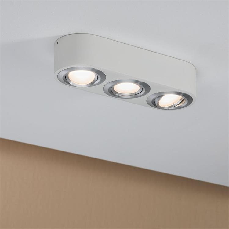 Lampa sufitowa LED Metal 3 światła L28.4cm ARGUN aluminium szczotkowane