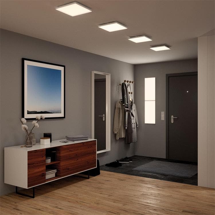 Lampa sufitowa / panel LED Metal L 29.5cm VELORA Bialy