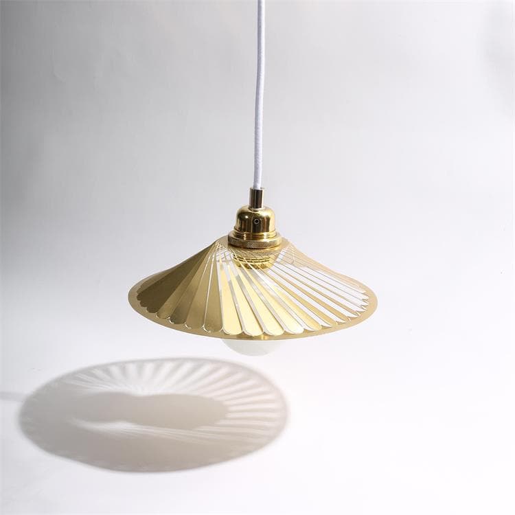 Mosiężna lampa wisząca L24cm PROPELLER Mosiadz