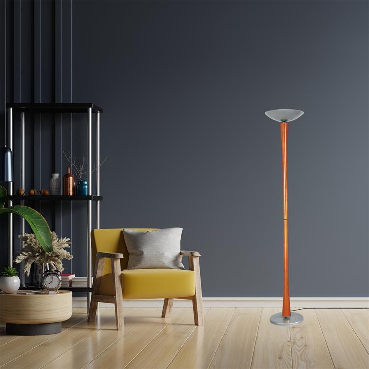 Drewniana lampa podłogowa LED H181cm EDEN LS 