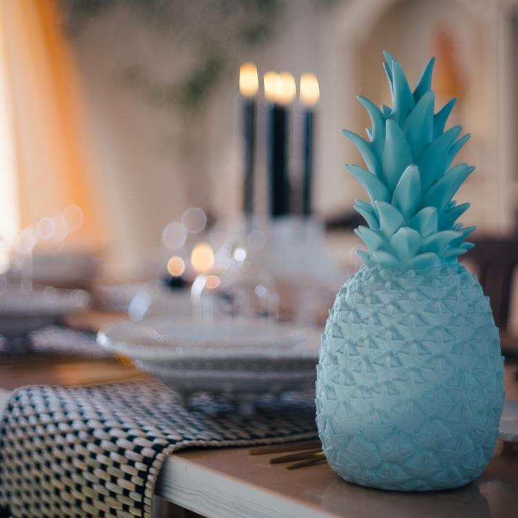 Pineapple RGB LED Lampa/Blanket H35cm PINACOLADA 