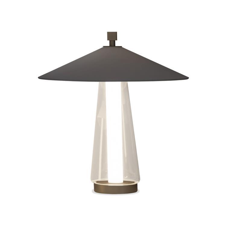 Lampa oświetleniowa z metalowym ściemniaczem Ø50cm ASIA Bronze / Gris