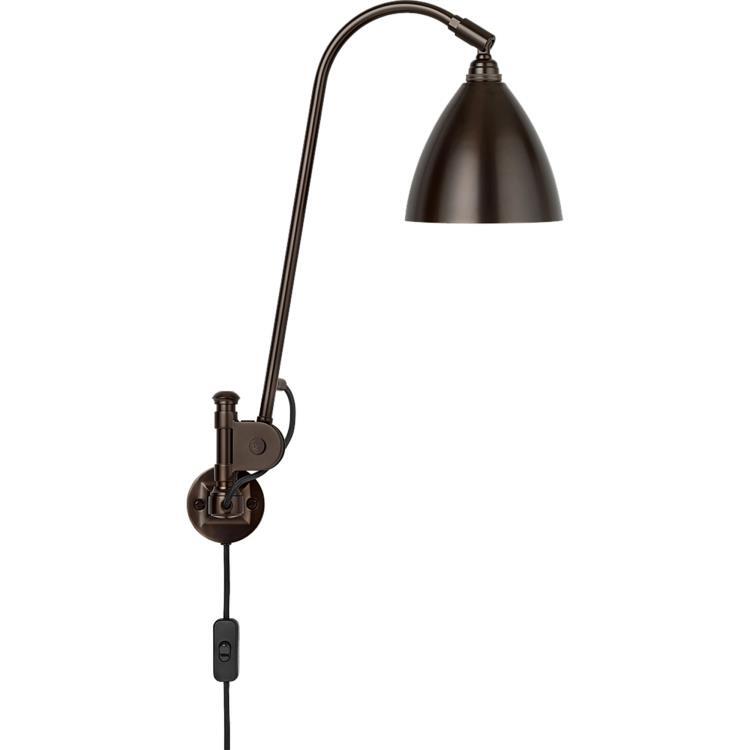 lampa ścienna H54cm BL6 Czarny