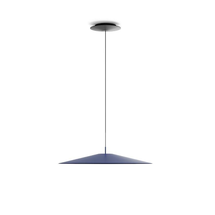 aluminiowa lampa wisząca LED Ø55cm KOINE Niebieski