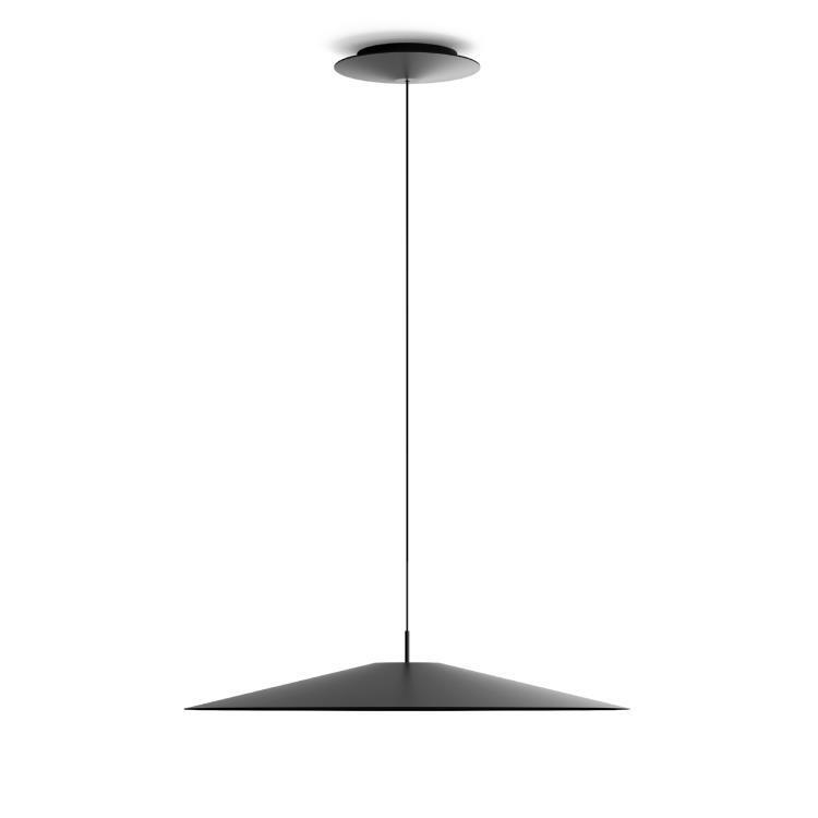 aluminiowa lampa wisząca LED Ø55cm KOINE Czarny