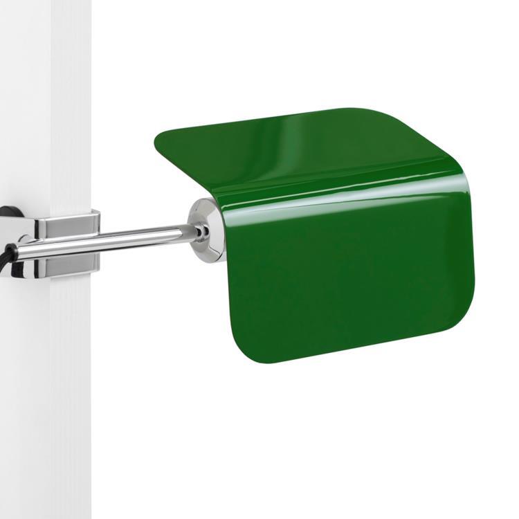 Lampa zaciskowa z kablem H27cm APEX CLIP zielony emeraldowy