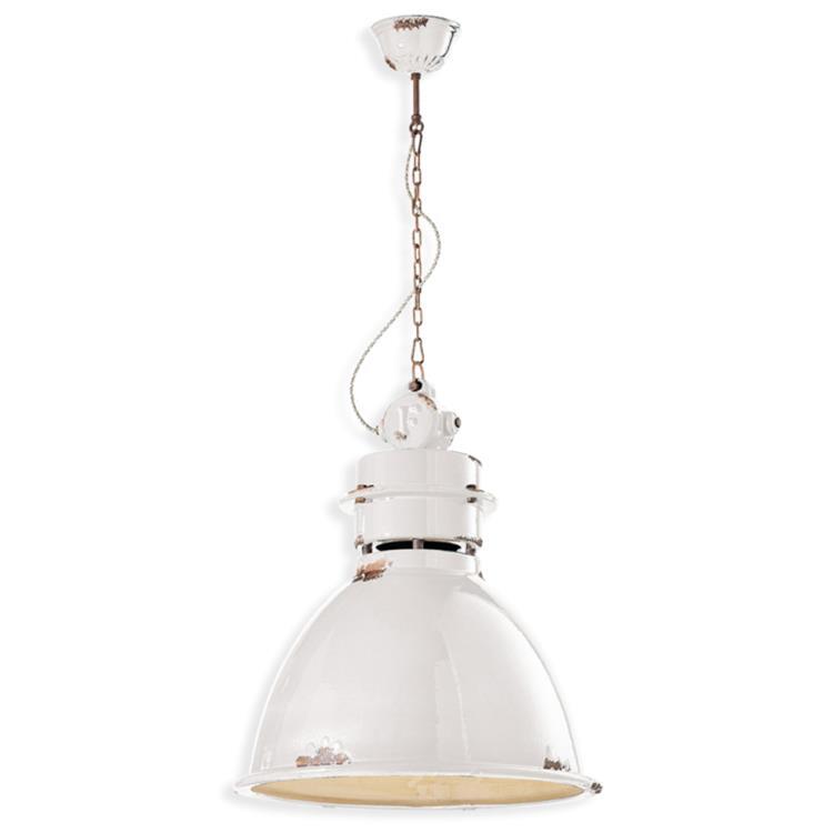 Ceramiczna lampa wisząca H140cm C1750 Bialy