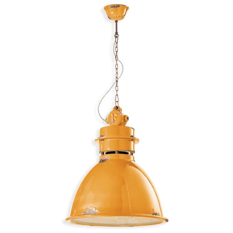 Ceramiczna lampa wisząca H140cm C1750 Zólty