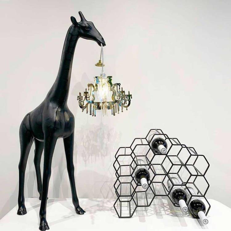 Lampa podłogowa LED Giraffe H100cm GIRAFFE IN LOVE XS Czarny