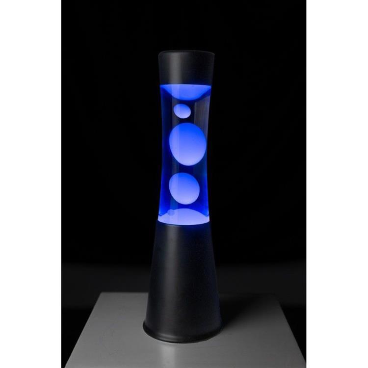 Lampa lawa LED RGB metal/szkło H30cm TOWER Czarny