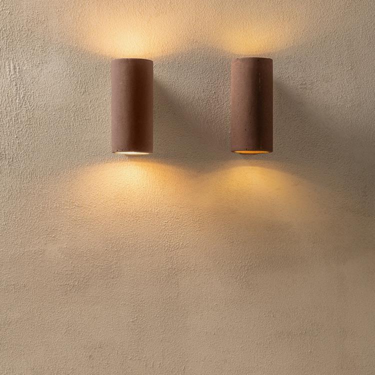 Betonowa lampa ścienna H18cm PRIMARY SHAPE N°3 