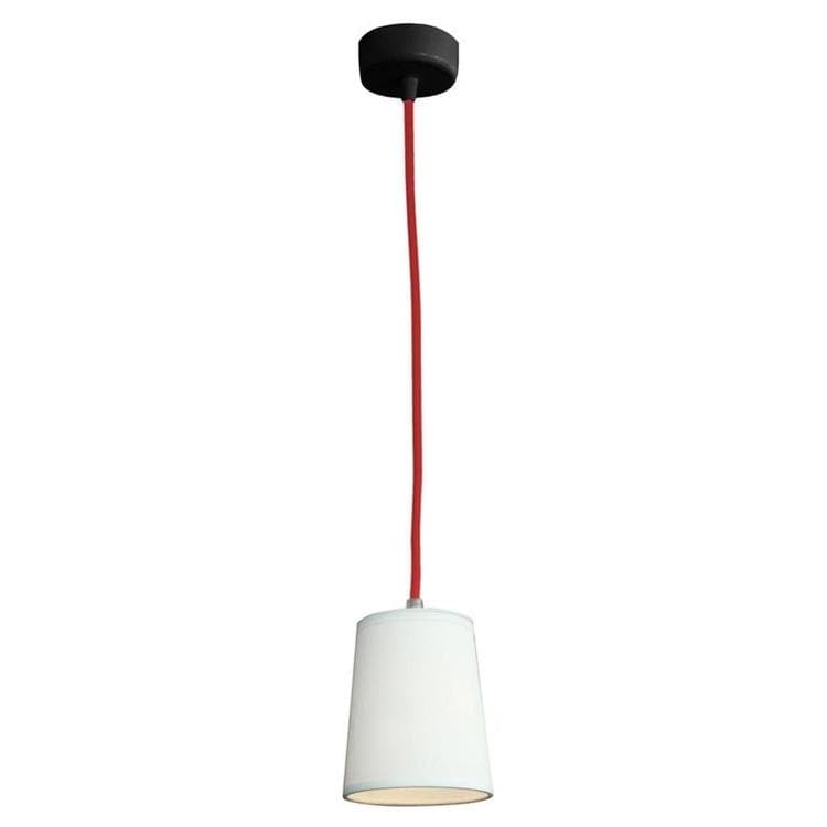 Lampa wisząca Wys.12cm LIGHTBOOK bialy z rougem kablem
