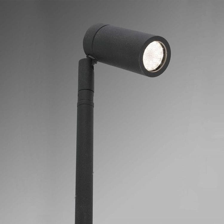 Reflektorek zewnętrzny do wbicia LED ABS Wys.60cm SETH Czarny