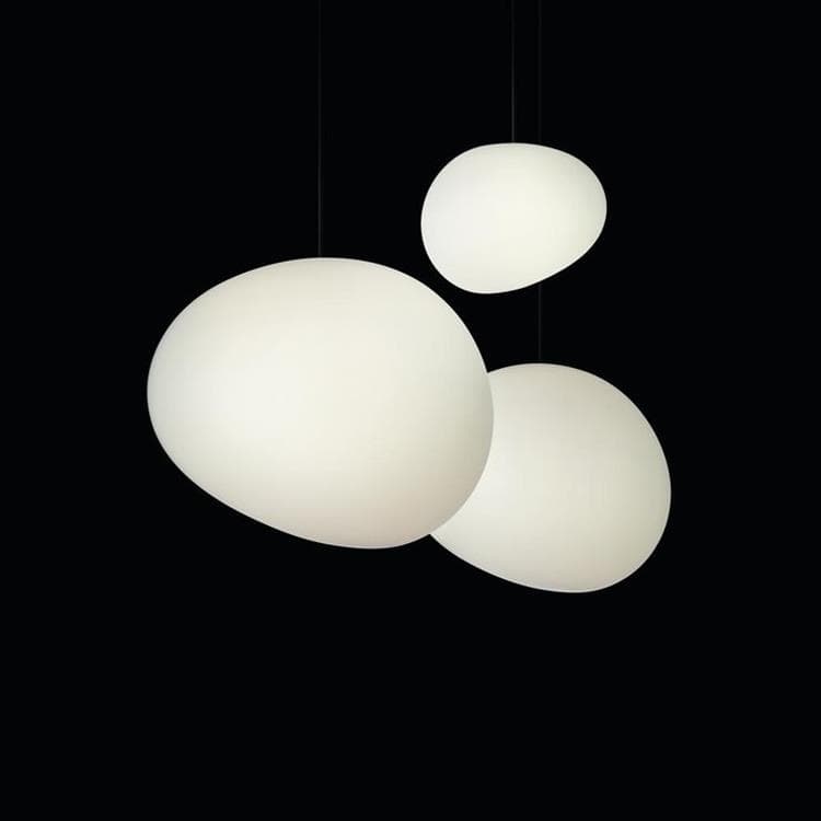 Lampa wisząca zewnętrzna Ø46cm GREGG GRANDE Bialy