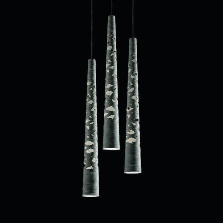 Lampa wisząca Wys.65cm TRESS STILO Czarny