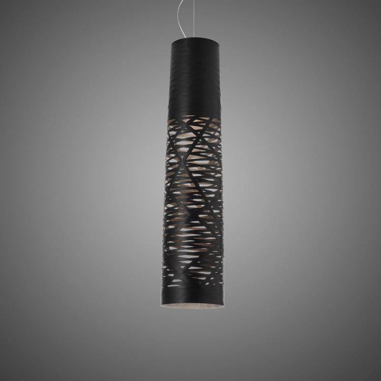 Lampa wisząca Media Wys.110cm TRESS Czarny