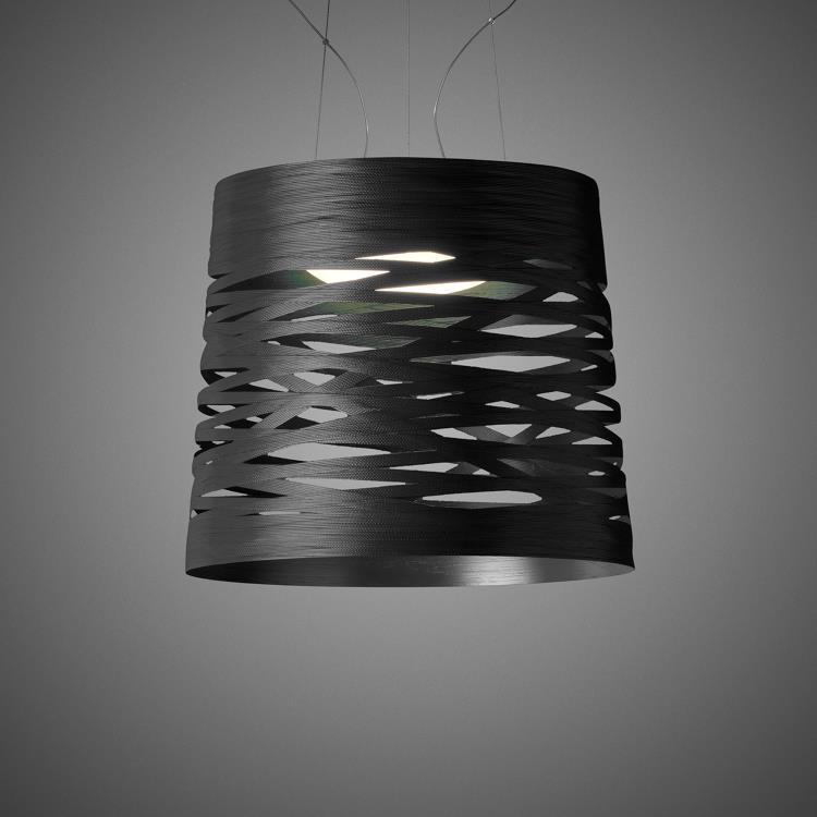 Lampa wisząca Duża Ø48cm TRESS Czarny